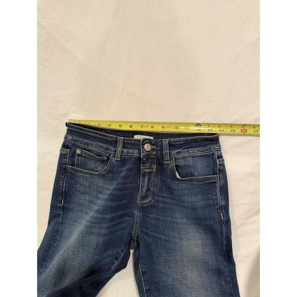 Closed Baker Distressed Ankle Jeans Women 27 Made in Italy - Picture 10 of 11